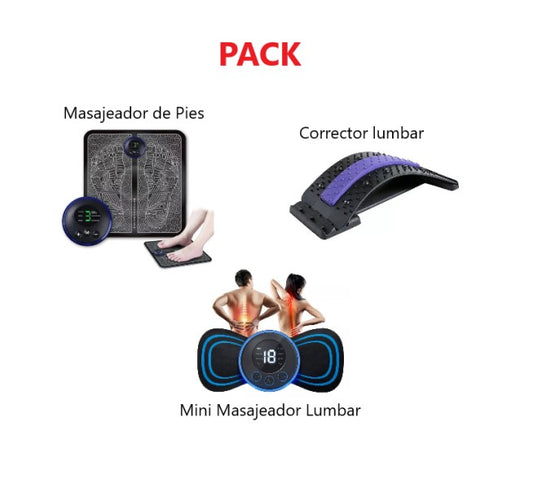 Kit Masaje Perfecto 3 Piezas